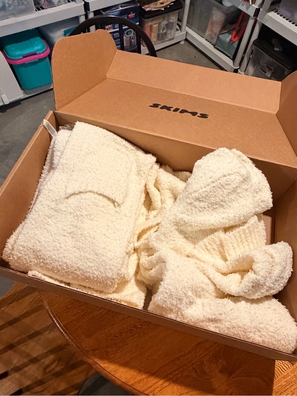 SKIMS Cozy robe